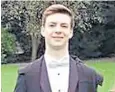  ??  ?? Oliver Mears, 19, who was accused of rape more than two years ago, had his case dropped after a review of evidence, some of which was received only last week