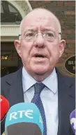  ??  ?? Justice Minister Charlie Flanagan