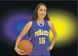  ?? Arcenio J. Trujillo/File photo ?? Adrianna Tafoya, a standout Peñasco athlete, is the area’s 2019 Fiesta Queen.