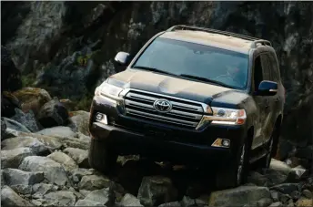  ?? COURTESY OF TOYOTA ?? The Toyota Land Cruiser was found to have the highest percentage of its model reaching 200,000 miles.