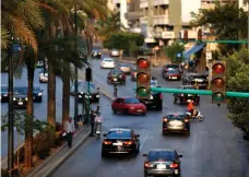  ?? Shuttersto­ck ?? The authoritie­s recorded a rise in fatal road accidents since Beirut’s traffic-light network began to fail