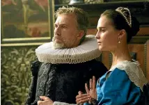  ?? PHOTOS: REUTERS ?? starring Christoph Waltz and Alicia Vikander, is set against the 17th century Dutch tulip speculatio­n bubble.