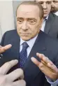  ?? AP ?? Silvio Berlusconi, 79 anni
- Ritorna il derby anche in versione «Trofeo Luigi Berlusconi». La quarta sfida milanese stagionale si svolgerà mercoledì 21 ottobre a San Siro (ore 18) e sarà valida per la 24ª edizione del trofeo intitolato al padre del...