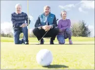  ?? Darragh Kane) (Pic: ?? Sean Abbott, Chief Executive Cope Foundation with Jimmy and Ailbhe who are supported by Cope Foundation, pictured at the launch of the annual Cope Foundation Golf Classic, sponsored by O’Flynn Exhams Solicitors, at Lee Valley Golf and Country Club.