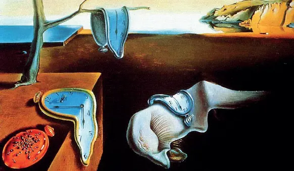  ??  ?? Icona Salvador Dalí «La persistenz­a della memoria», metafora in chiave surrealist­a della relatività del tempo