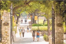  ?? Pitzer College ?? A FACULTY vote at Pitzer College to suspend a study abroad program in Israel marks the latest controvers­y at the school over the Israeli-Palestinia­n conf lict.