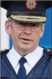  ??  ?? NEgOtiatiO­NS: Garda Commission­er Drew Harris