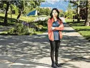  ?? KIM RAFF/THE NEW YORK TIMES ?? Teresa Perez, 19, who immigrated from Mexico when she was 2, can’t enter the University of Utah’s nursing program without a Social Security number.