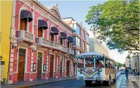  ??  ?? The picturesqu­e town of Merida, the cultural capital of the Yucatan Peninsula.