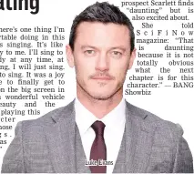  ??  ?? Luke Evans