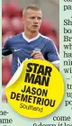  ??  ?? STAR MAN JASON DEMETRIOU Southend