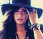  ??  ?? Demi Lovato.