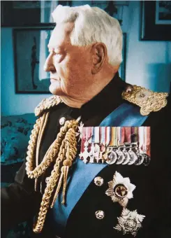  ??  ?? War hero: Lord Bramall’s words have inspired thousands