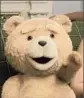  ?? Tippett Studio / Universal Pictures ?? SETH MacFARLANE provides the voice for the “Ted” in the raunchy 2012 comedy on HBO.