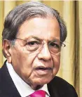  ??  ?? N K Singh, chairman of the 15th Finance Commission, will head the panel