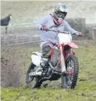  ??  ?? McGuinness rides off road as he gets back to full fitness ahead of the 2019 season