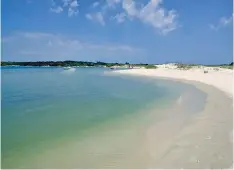 ?? / SUMINISTRA­DA ?? Playas. St. Augustine es conocida también por su playas prístinas, arena suave, impresiona­nte arquitectu­ra y su importanci­a histórica en la formación de los Estados Unidos.