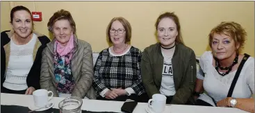  ??  ?? LEFT: Lisa O’Donoughue, Catherine and Ellie Cronin and Geraldine Dennehy.