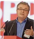  ?? FOTO: STOCK/IMAGO ?? Jens Geier, SPD-Chef im EU-Parlament, zeichnet ein düsteres Bild für die Union.