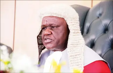  ??  ?? Chief Justice Luke Malaba