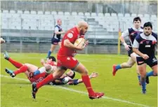  ?? Photo DDM ?? Les Ruthénois, encore en course pour la qualificat­ion et à égalité avec Bergerac, ne voudront pas laisser filer les points à domicile.