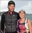  ??  ?? Elsa Roux et François Mourgues réunis sur le podium, comme dans la vie.