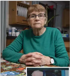  ??  ?? ABOVE: Val Thatcher pictured in her home in Kenmare. RIGHT: Val and her late husband George pictured in Lauragh in 2010. LEFT: A letter penned by George following his trial.