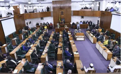  ?? FILE ?? Joint sitting of the Senate and the House of Representa­tives in commemorat­ion of the 60th Anniversar­y of Jamaica’s Independen­ce in August 2022.