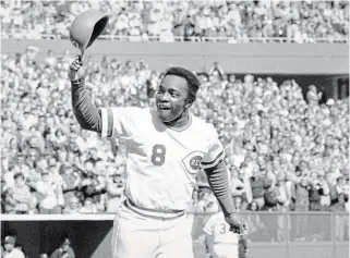  ?? AP FILE PHOTO ?? incinnati second baseman Joe Morgan captured five consecutiv­e Gold Glove titles (1973-77) and he made 10 All-star teams throughout his career.