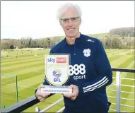  ??  ?? WINNING SMILE: Cardiff City boss Mick McCarthy
