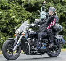  ?? Ansa ?? In sella Anche le famose Harley Davidson tra i prodotti tassati