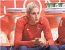  ?? AP ?? Mystics forward Elena Delle Donne has chronic Lyme disease and was advised by her doctor that she is at high risk for contractin­g and having complicati­ons from COVID-19.