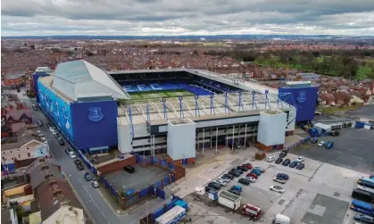  ?? Photograph: Peter Byrne/PA ?? Everton (Goodison Park pictured) were deducted 10 points for breaching the Premier League’s financial rules but after an appeal that has been reduced to six.