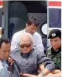  ??  ?? Khmer Rouge leader Nuon Chea