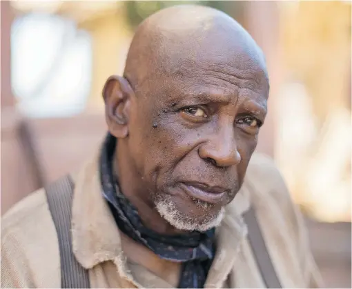  ?? PHOTOS: CBC ?? At 78, Oscar winning actor Louis Gossett Jr. shows no signs of slowing down. He stars in The Book of Negroes, the CBC miniseries based on the best-selling Canadian novel. The highly accomplish­ed actor, who won an Emmy in the 1970s for the TV miniseries...