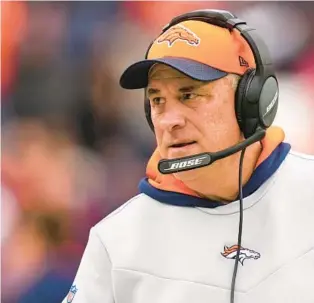  ?? JACK DEMPSEY/AP ?? Pressuring quarterbac­ks without blitzing is one key way soon-to-be Dolphins defensive coordinato­r Vic Fangio can improve Miami’s defense in 2023.