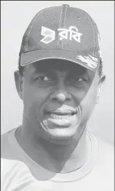  ?? ?? West Indies Women head coach, Courtney Walsh