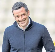  ??  ?? Hibs manager Jack Ross wants that third position.