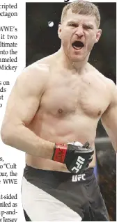  ??  ?? Stipe Miocic in file photo.