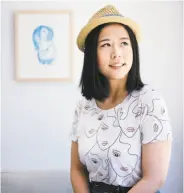  ?? Michael Short / Special to The Chronicle ?? Domee Shi, who created the short “Bao,” which runs before “Incredible­s 2,” is seen as a rising talent.