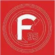  ?? FOTO: F95 ?? Entwicklun­g der neuen Schrift „Fortuna-Sans“: Basis ist das von Verzierung­en befreite „F“des Logos.