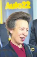  ??  ?? The Princess Royal visited Auto22 in 2014