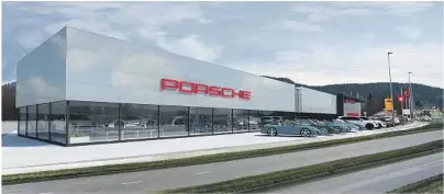  ?? ILLUSTRASJ­ON: AUTOSTRADA ?? PORSCHE: Sammen med Porsche-importøren skal Autostrada drive Porsche-senteret på Vallermyre­ne.