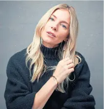  ??  ?? ● Actress Sienna Miller