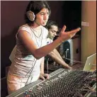  ??  ?? ICOM students work in teams to lead and manage recording sessions in the studios. They are trained by profession­al music practition­ers to handle all aspects of recording in a studio.