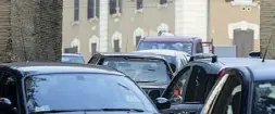  ??  ?? Circolazio­ne in tilt San Giovanni è uno dei quartieri più congestion­ati