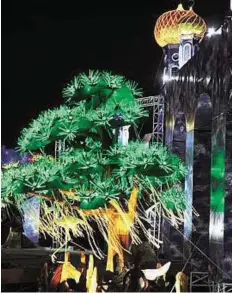  ?? Dubai Municipali­ty ?? Themed garden The Dubai Garden Glow’ project — one of the world’s largest, unique themed gardens will be open to visitors this month.