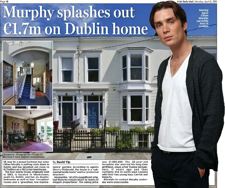 Murphy splashes out €1.7m on Dublin home PressReader