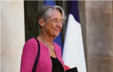  ?? Francois Mori / Associated Press ?? Labor Minister Elisabeth Borne is the second woman in France’s history to be appointed prime minister.