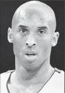  ??  ?? Kobe Bryant